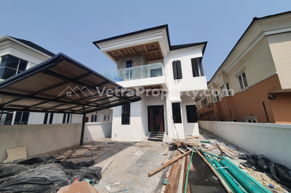  Exotic And Superb Five (5) Bedroom Detached House With Boys Quarter  5 bedroom Detached Duplex for Sale Lekki Lagos Vetra  Property