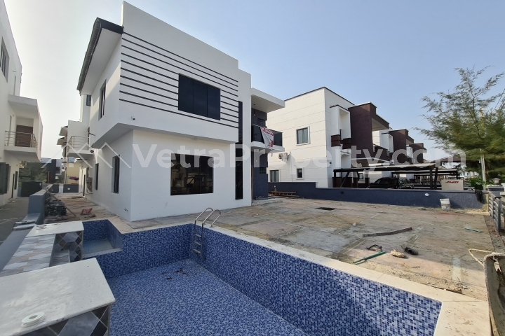  Tastefully Finished Five (5) Bedroom Detached House With Swimming Pool  5 bedroom Detached Duplex for Sale Lekki Lagos Vetra  Property