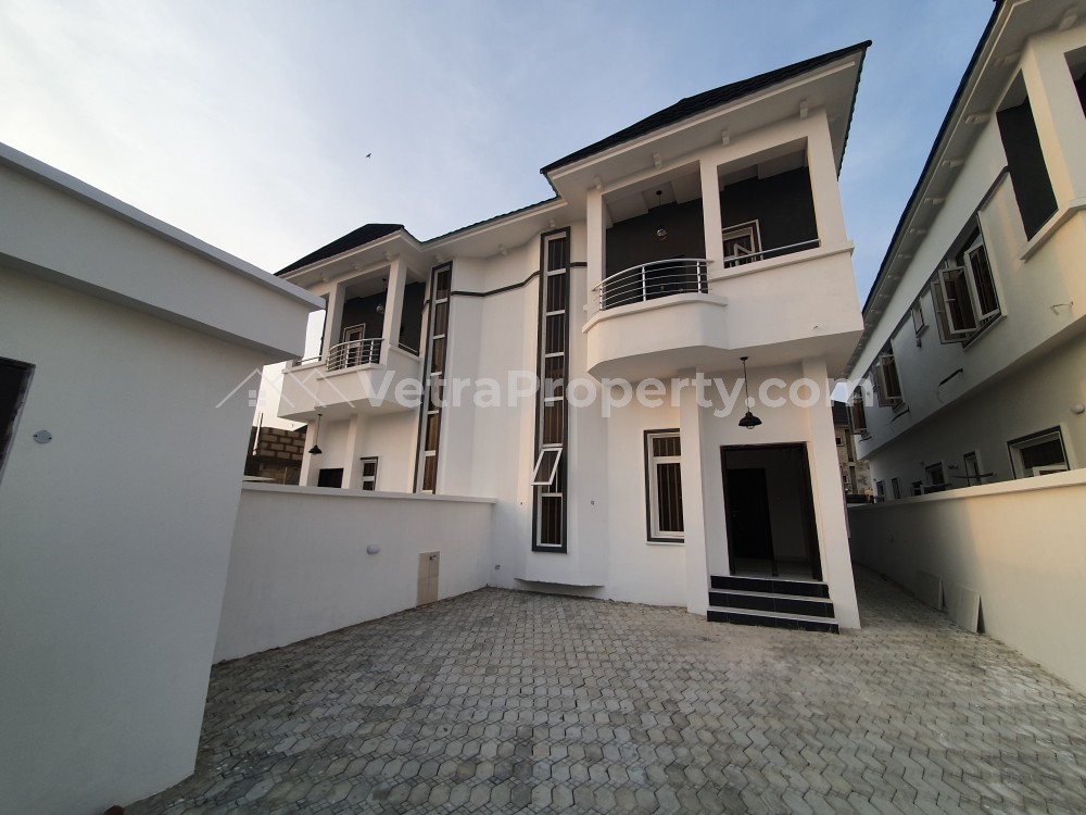  Brand New 4 Bedroom Semi-detached Duplex With Bq  4 bedroom Semi-Detached Duplex for Rent Ajah Lagos Vetra  Property