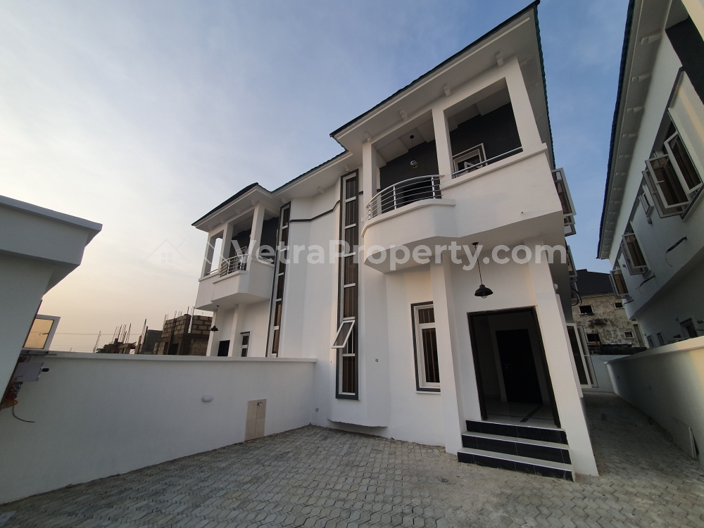  Tastefully Finished Brand New 4 Bedroom Semi-detached Duplex With Bq  4 bedroom Semi-Detached Duplex for Sale Ajah Lagos Vetra  Property