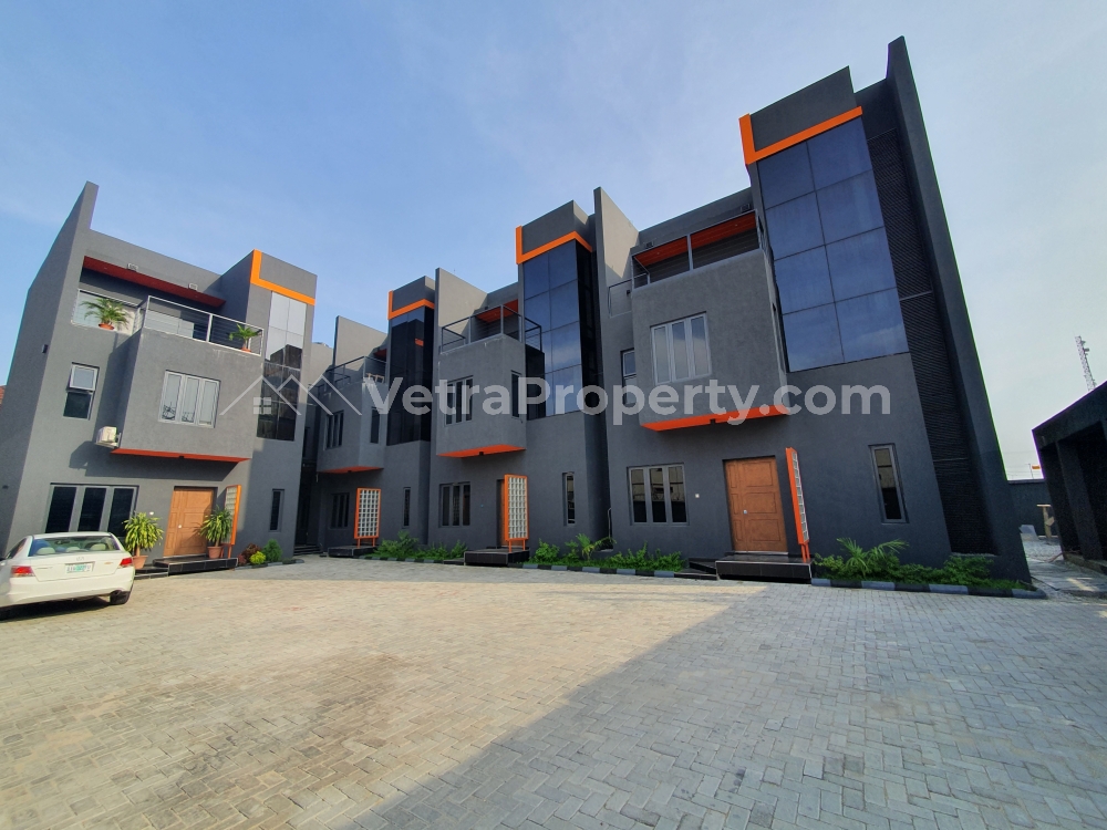  Cozy Brand New 4 Bedroom Terrace Duplex with Boy's Quarter  4 bedroom House for Sale Lekki Lagos Vetra  Property