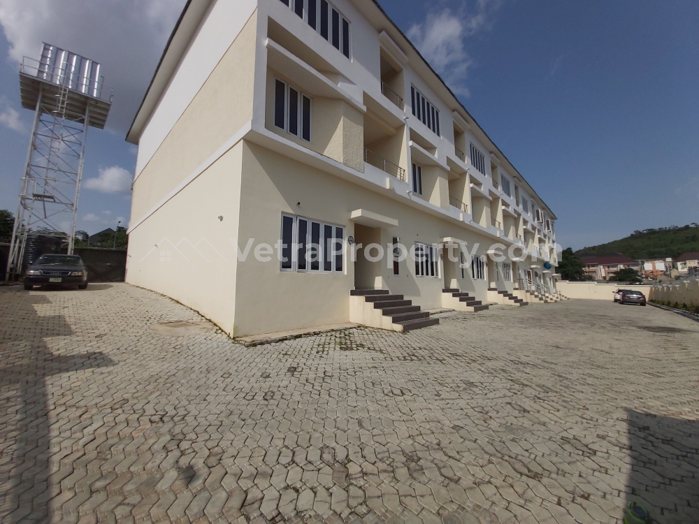  Brand New Luxury & Well Located 4 Bedroom Terrace House With Bq At Guzape District, Abuja, Fct.  4 bedroom Terraced Duplex for Sale Guzape Abuja Vetra  Property