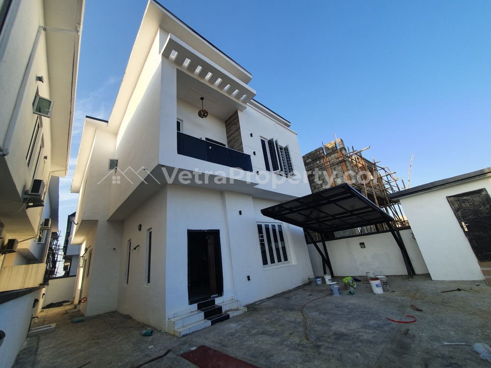  Brand New Luxury 4 Bedroom Detached House With Boys Quarters  4 bedroom Detached Duplex for Sale Ajah Lagos Vetra  Property