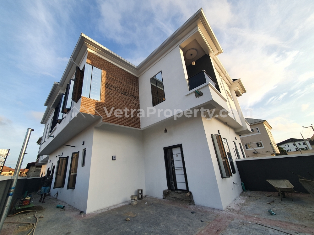  Brand New Well Located 4 Bedroom Semi-detached Duplex  4 bedroom Semi-Detached Duplex for Sale Lekki Lagos Vetra  Property