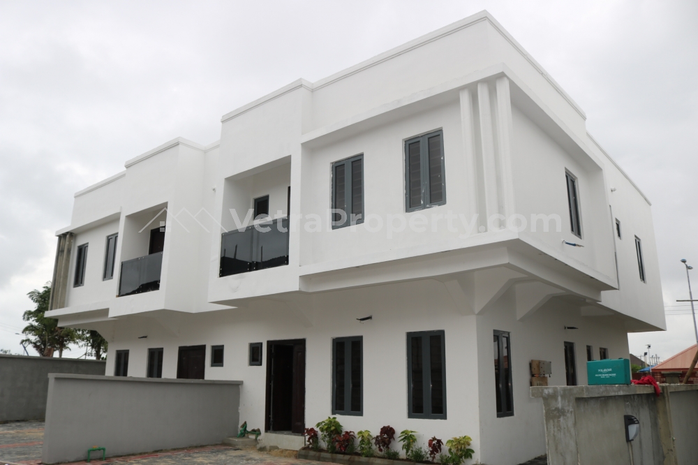  Exquisite, Brand New 4 Bedroom Semi-Detached Duplex  4 bedroom House for Sale Ajah Lagos Vetra  Property