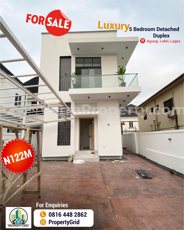  Luxurious 5 Bedroom Fully Detached Duplex  5 bedroom Semi-Detached Bungalow for Sale Lekki Lagos Vetra  Property