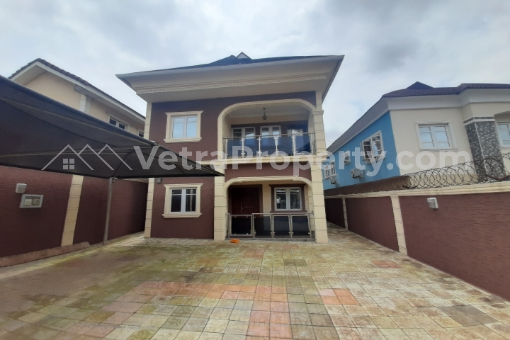  Brand New 4 Bedroom Duplex With 2 Unit Of Mini Flat  4 bedroom Semi-Detached Duplex for Sale Ikeja Lagos Vetra  Property