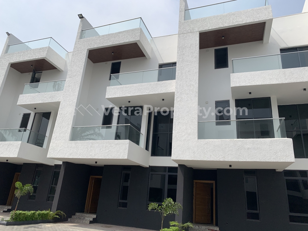 Exquisitely Finished Luxury 4 Bedroom Terrace Duplexes At Victoria Island For #300m Naira!!!  4 bedroom Terraced Duplex for Sale Victoria Island Lagos Vetra  Property