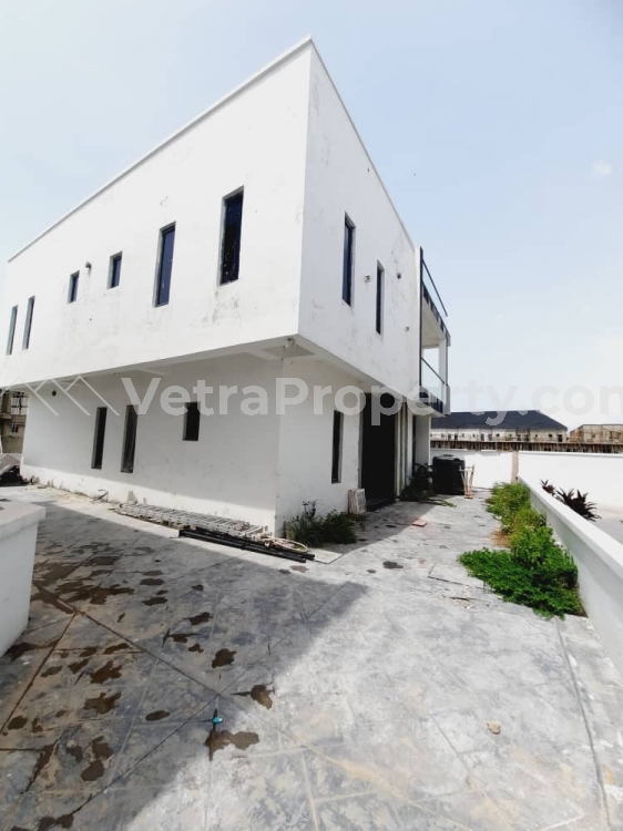  Lavishly Brand New Massive 5 Bedroom Fully-detached Duplex With Bq For Sale  5 bedroom Detached Duplex for Sale Lekki Lagos Vetra  Property