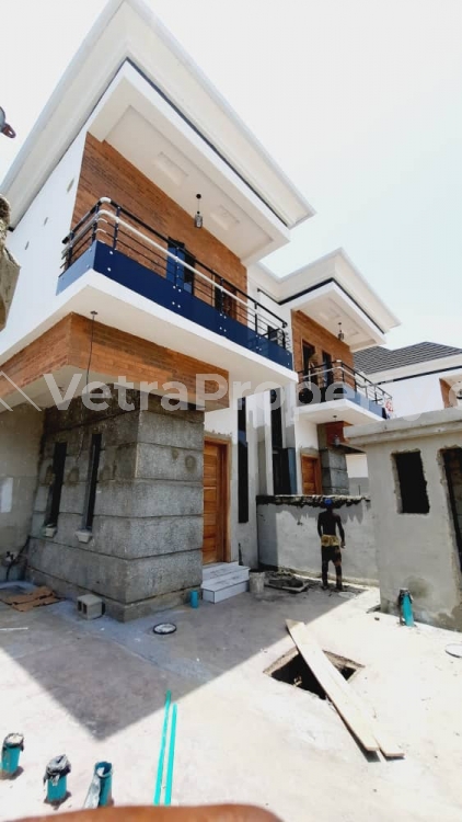  Newly Built Super Lavishly Luxury 4 Bedroom Semi-detached House With Bq For Sale  4 bedroom House for Sale Lekki Lagos Vetra  Property
