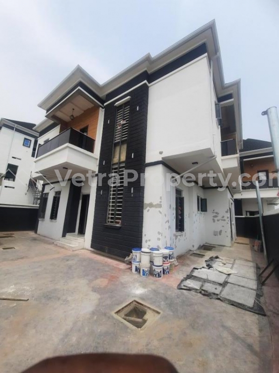  Brand New Spacious Luxury 4 Bedroom Fully-detached Duplex With Bq For Sale  4 bedroom Detached Duplex for Sale Lekki Lagos Vetra  Property
