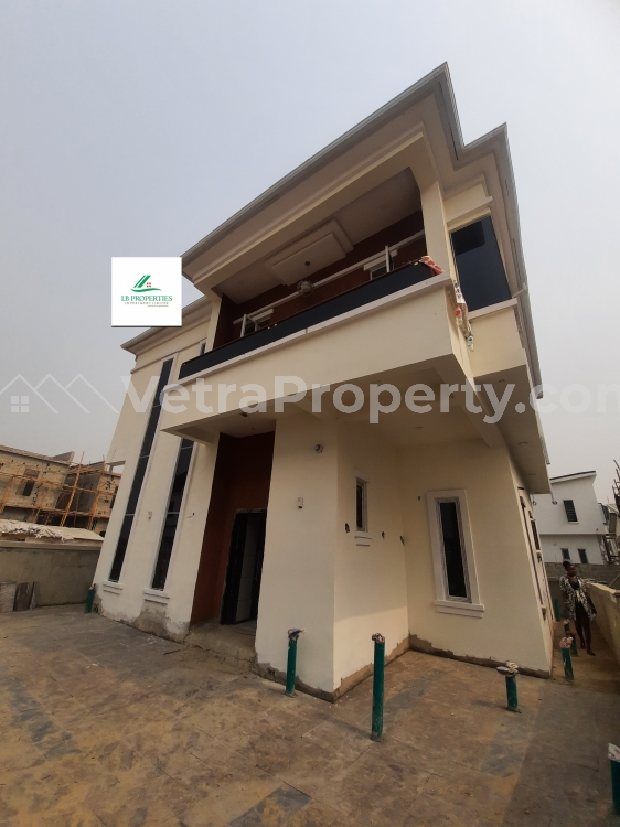  Newly Built Super Luxury 4 Bedroom Fully-detached Duplex With Bq For Sale  4 bedroom Detached Duplex for Sale Ajah Lagos Vetra  Property