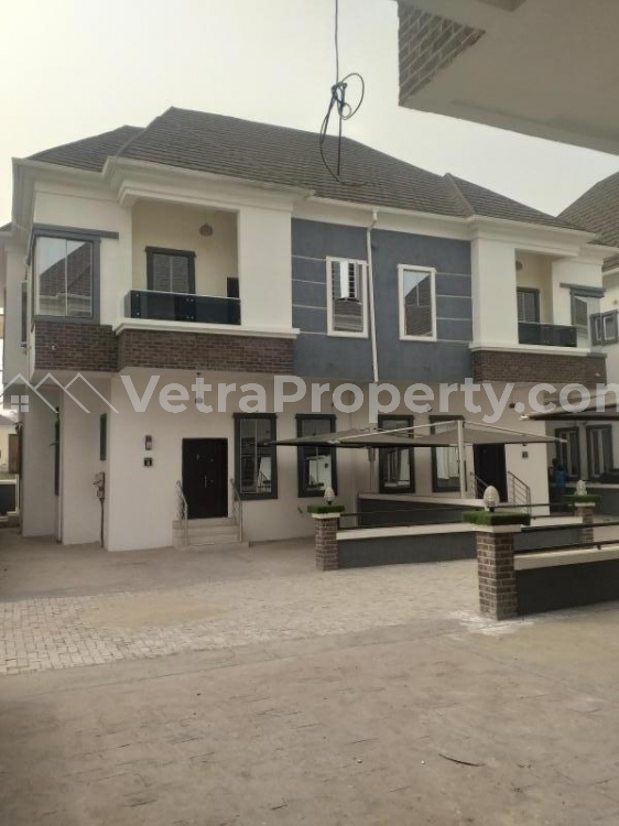  Newly Built 4 Bedrooms Semi Detached Duplex With Bq For Sale At Ikota Villa Estate  Semi-Detached Duplex for Sale Lekki Lagos Vetra  Property