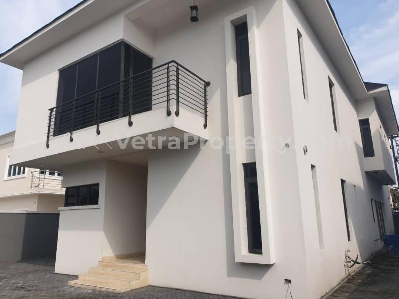  Tastefully Finished Luxury 5 Bedroom Fully Detached House For Sale.  6 bedroom Detached Duplex for Sale Lekki Lagos Vetra  Property