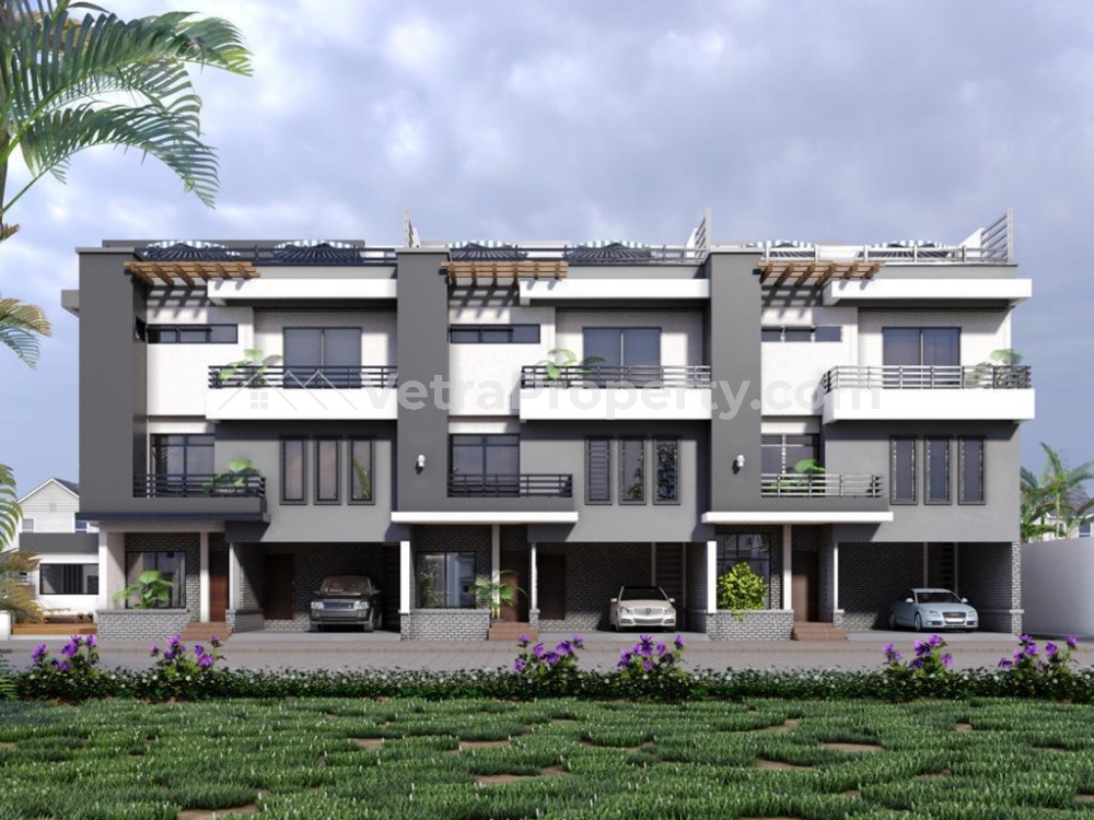  Newly Constructed 5 Bedroom Terrace  5 bedroom Terraced Duplex for Sale Lekki Lagos Vetra  Property