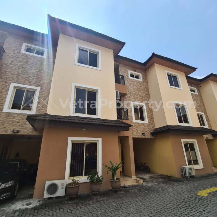  Highly Spacious 4 Bedroom Terrace In A Serene Neighbourhood  4 bedroom Terraced Duplex for Sale Lekki Lagos Vetra  Property