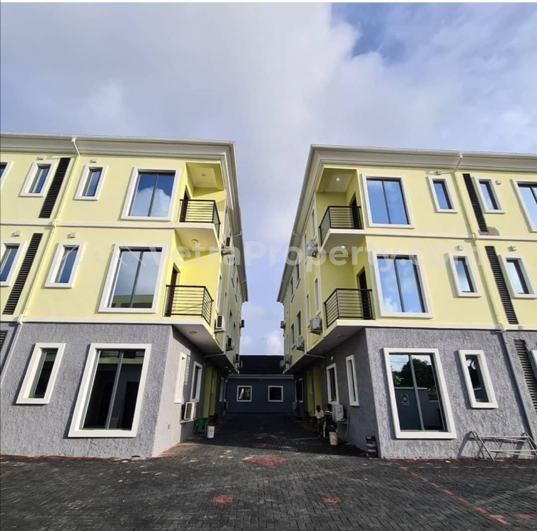  Newly Built And Modern 4 Bedroom Terrace With 2 Bqs'  4 bedroom Terraced Duplex for Sale Lekki Lagos Vetra  Property