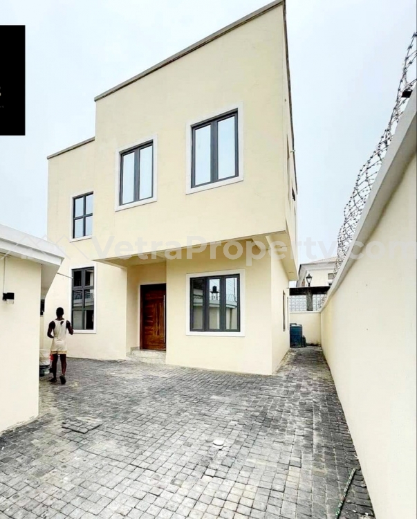  3 Bedroom Semi-detached Duplex With A Room Bq  Semi-Detached Duplex for Sale Lekki Lagos Vetra  Property