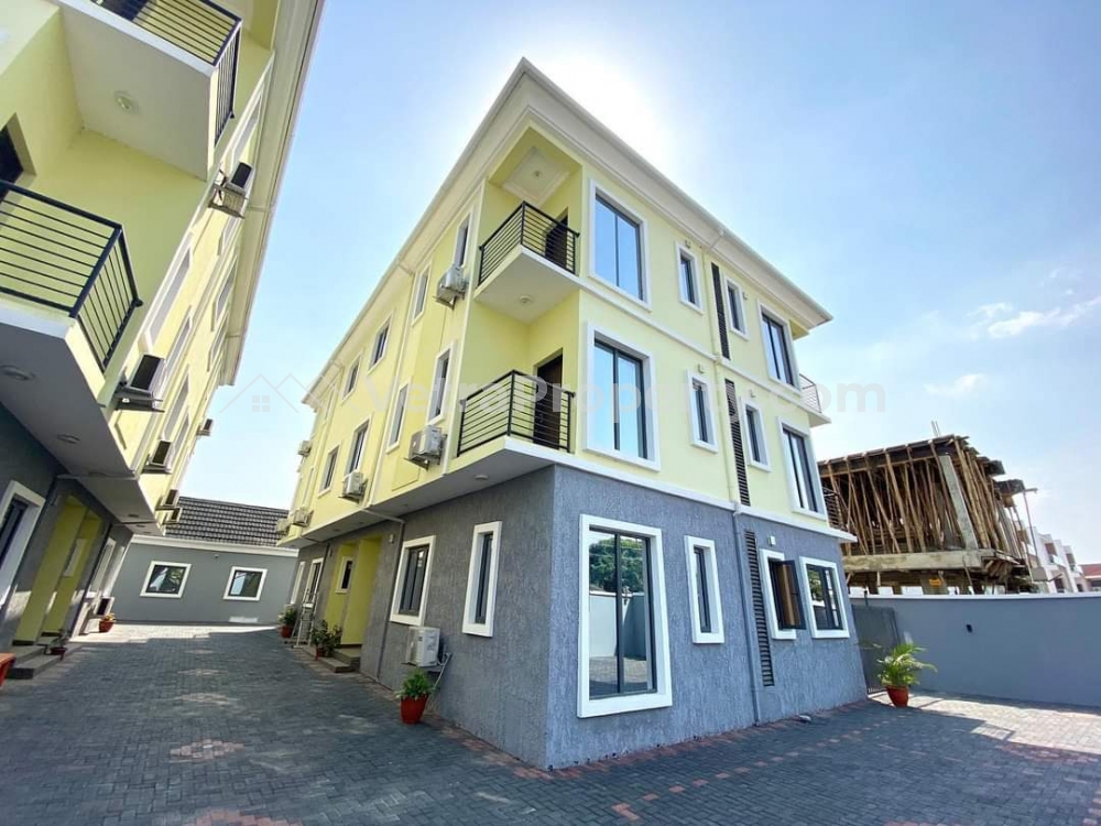  Luxury 4 Bedroom Terrace Duplex With A 2 Room Bq In A Mini-estate In Lekki Right.  4 bedroom Terraced Duplex for Sale Lekki Lagos Vetra  Property