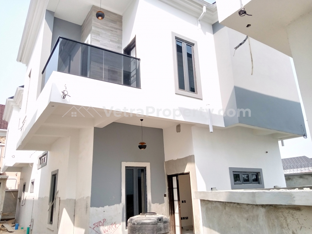  Lovely 4 Bedroom Semi-detached Duplex For Sale At Chevy View Estate Lekki Lagos.  5 bedroom Detached Duplex for Sale Lekki Lagos Vetra  Property