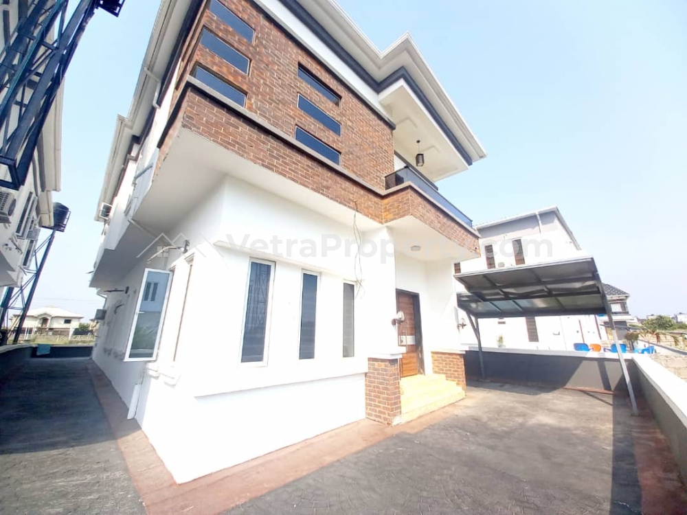  Luxury 5 Bedrooms Detached Duplex With A Room Bq  5 bedroom Detached Duplex for Sale Lekki Lagos Vetra  Property