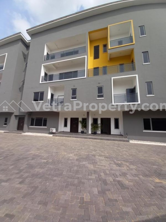  Newly Built N Nicely Crafted Spacious 4 Bedrooms Flat With 3 Balconies Equip Fitted Kitchen Cabinet + Inbuilt Room Bq  4 bedroom Flat for Sale Gbagada Lagos Vetra  Property