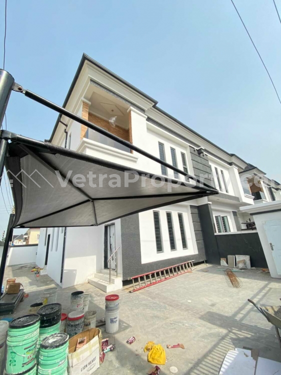  Brand New 4 Bedroom Semi-detached Duplex With 1 Room Bq  4 bedroom Semi-Detached Duplex for Rent Lekki Lagos Vetra  Property