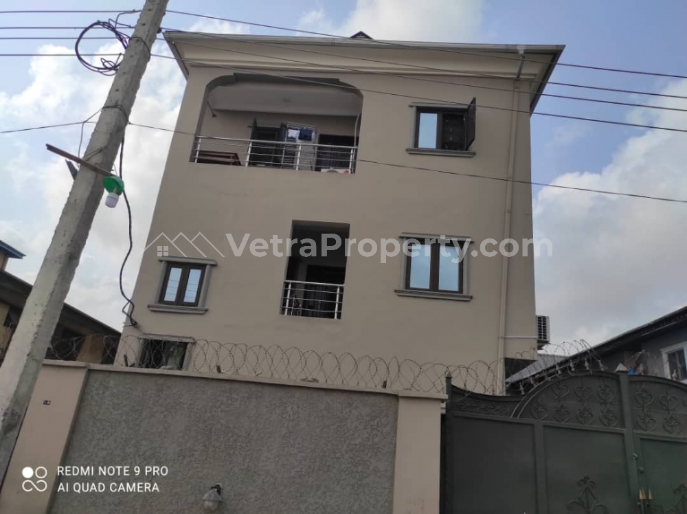  Recently Built & Tastefully Finished 2bedroom Flat Ensuite With Visitor's Toilet Upstairs  2 bedroom Flat for Rent Shomolu Lagos Vetra  Property