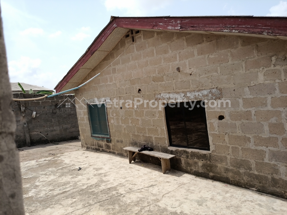  Bungalow On A Plot Of Land Good For School, Hospital Etc  Land for Sale Ipaja Lagos Vetra  Property