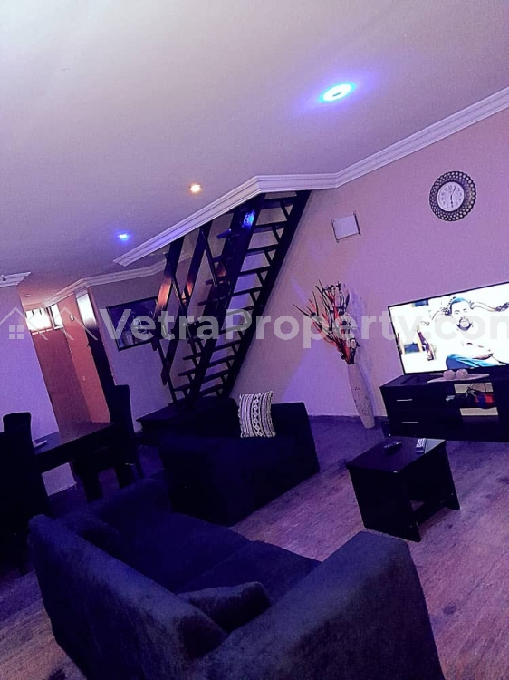  Newly Refurbished Luxury 2 Bedroom Fully Furnished And Fully Serviced Upper Floor Apartment With Air Conditioning , Fully Fitted Kitchen  2 bedroom Massionette for Rent Victoria Island Lagos Vetra  Property