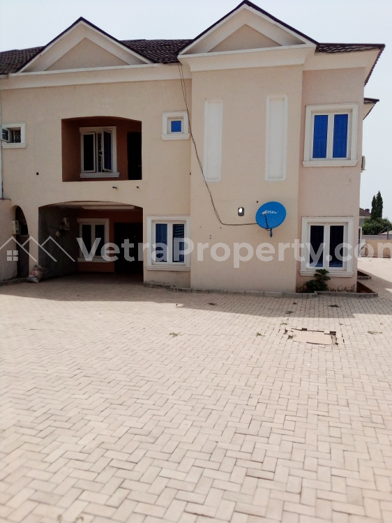  Newly Built Luxury 3 Bedroom Fully Finished And Fully Serviced Apartment With Air Conditioning , Fully Fitted Kitchen And A Room Bq  3 bedroom Terraced Duplex for Rent Lokogoma Abuja Vetra  Property