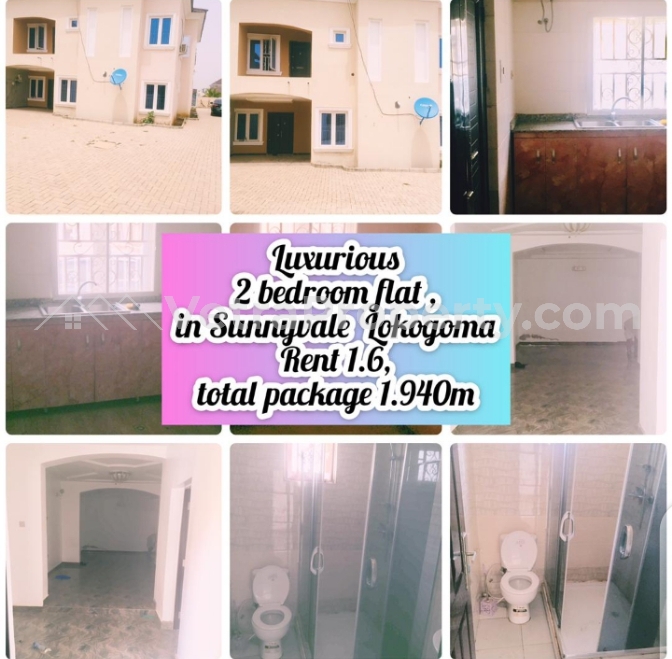 Newly Built Luxury 2 Bedroom Fully Finished And Serviced Apartment Plus Bq  2 bedroom Flat for Rent Lokogoma Abuja Vetra  Property