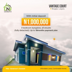 Vantage Court  3 bedroom Detached Bungalow for Sale Ajah Lagos Vetra  Property