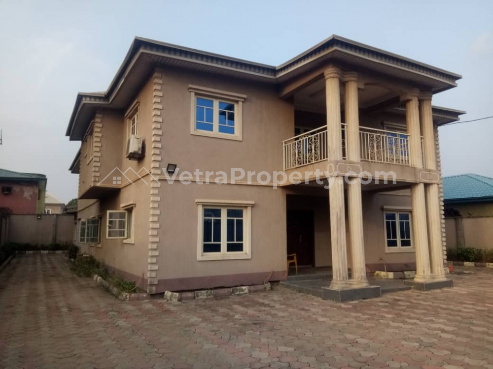  Tastefully Built 5 Bedroom Duplex With 2 Bedroom Flat At Gowon Estate  5 bedroom House for Sale Ipaja Lagos Vetra  Property