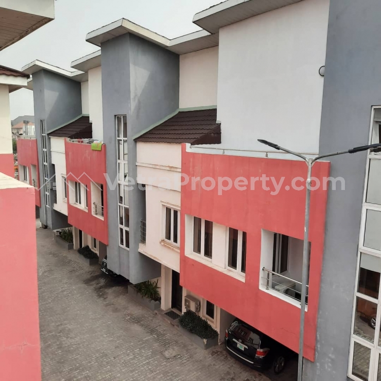  Newly Refurbished Luxury 4 Bedroom Fully Finished Terrace Duplex With 2 Bedroom Flat Bq  4 bedroom Terraced Duplex for Sale Lekki Lagos Vetra  Property