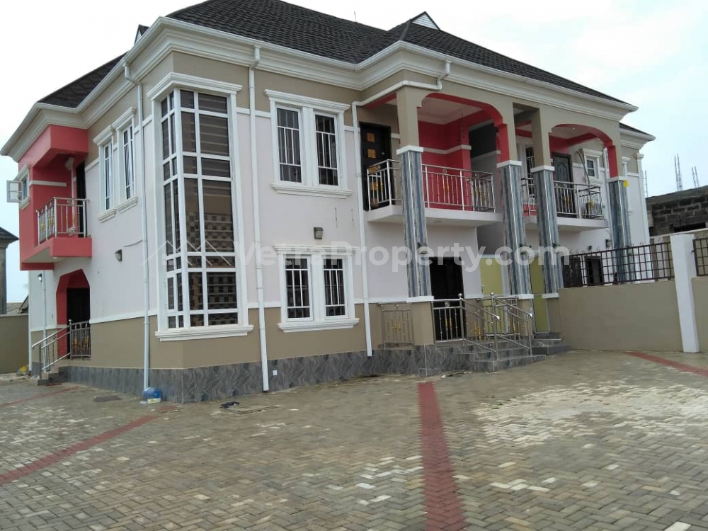  A Property Comprising Of 4 Bedroom Duplex And 2 Numbers 2 Bedroom Flat At Ait Road , Ait Estate, Alagbado  4 bedroom Detached Duplex for Sale Ipaja Lagos Vetra  Property
