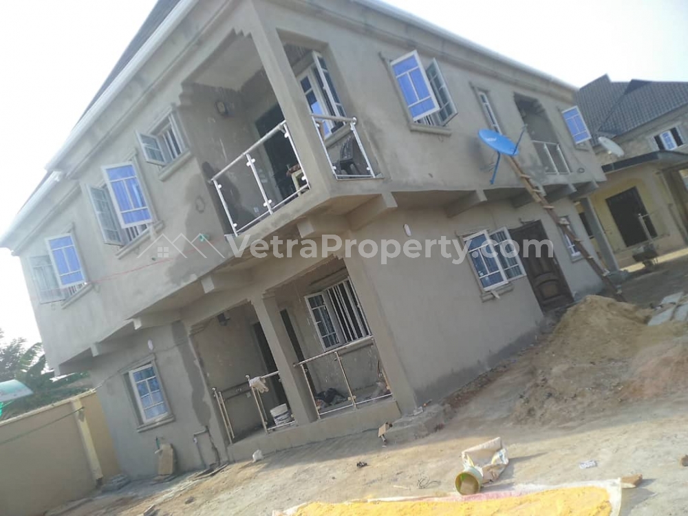 Newly Built 2bedroom Flat All Tiles With Pop At Olayemi Ayobo  2 bedroom Flat for Rent Ipaja Lagos Vetra  Property