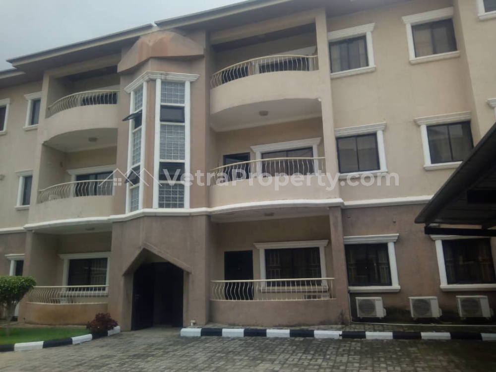  Newly Refurbished Luxury 3 Bedroom Fully Finished And Serviced Apartment Plus Bq With Air Conditioning , Fully Fitted Kitchen  3 bedroom Flat for Rent Maitama Abuja Vetra  Property