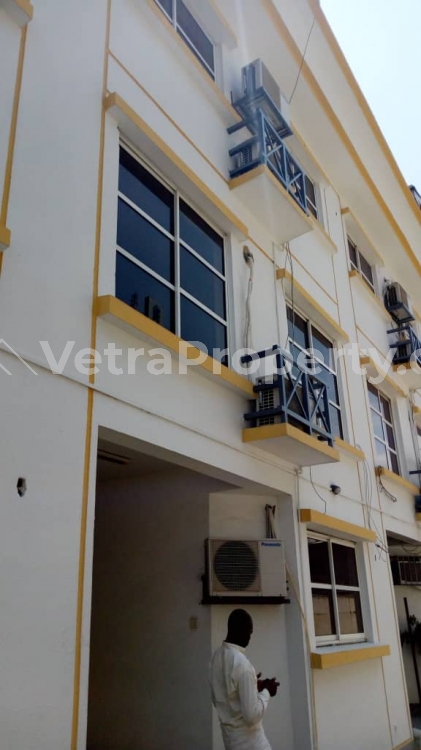  Newly Built Luxury 4 Bedroom Fully Finished And Fully Serviced Maisonette + Bq With Air Conditioning , Fully Fitted Kitchen And A Room Bq  4 bedroom Massionette for Rent Victoria Island Lagos Vetra  Property