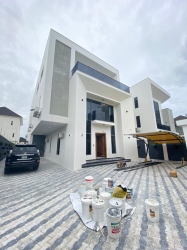 5 Bedroom Fully Detached Duplex With Swimming Pool Cinema, Gym And 2bq 5 bedroom Detached Duplex for Sale Lekki Lagos Vetra  Property