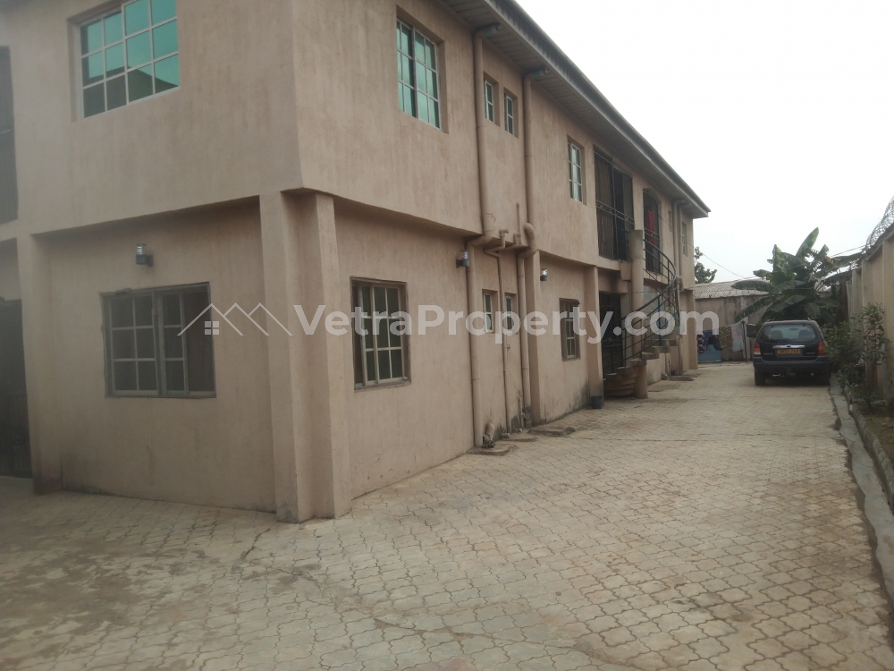  Portable 2 Bedroom Flat Upstairs All Tiles Floor At Baruwa  2 bedroom Flat for Rent Ipaja Lagos Vetra  Property