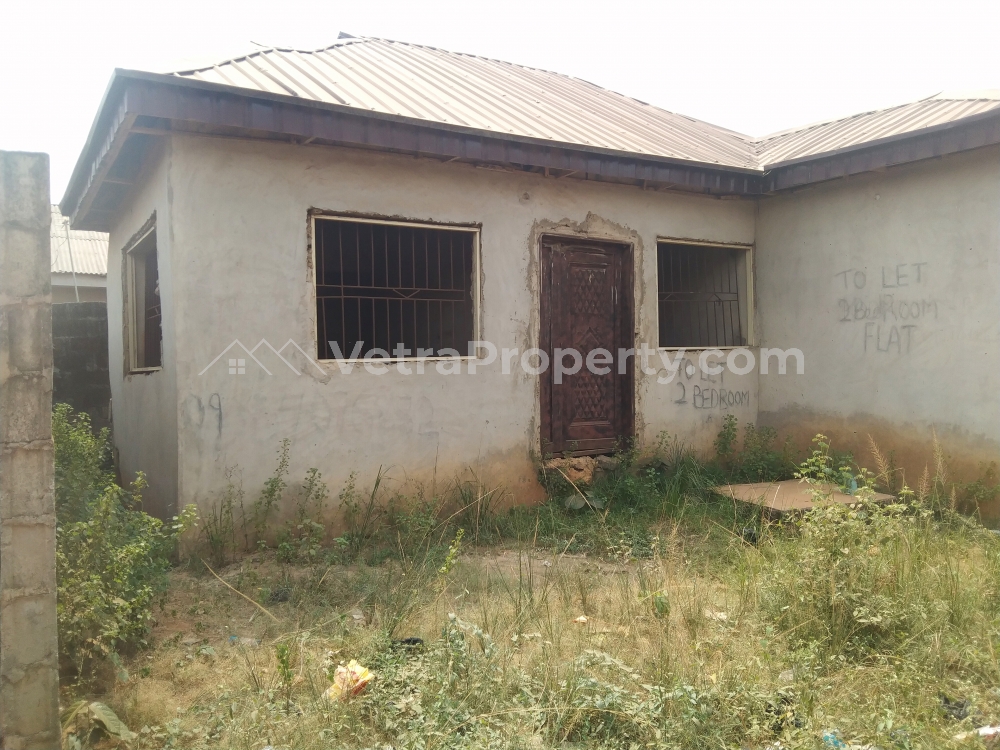  3 Bedroom Uncompleted With A Shop On Pieces Of Land  3 bedroom Detached Bungalow for Sale Ipaja Lagos Vetra  Property