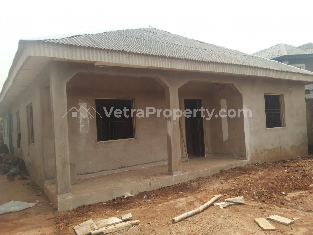  Newly Built Mini Flat All Tiles Floor Fenced Gate At Itele  Mini Flat for Rent Ipaja Lagos Vetra  Property