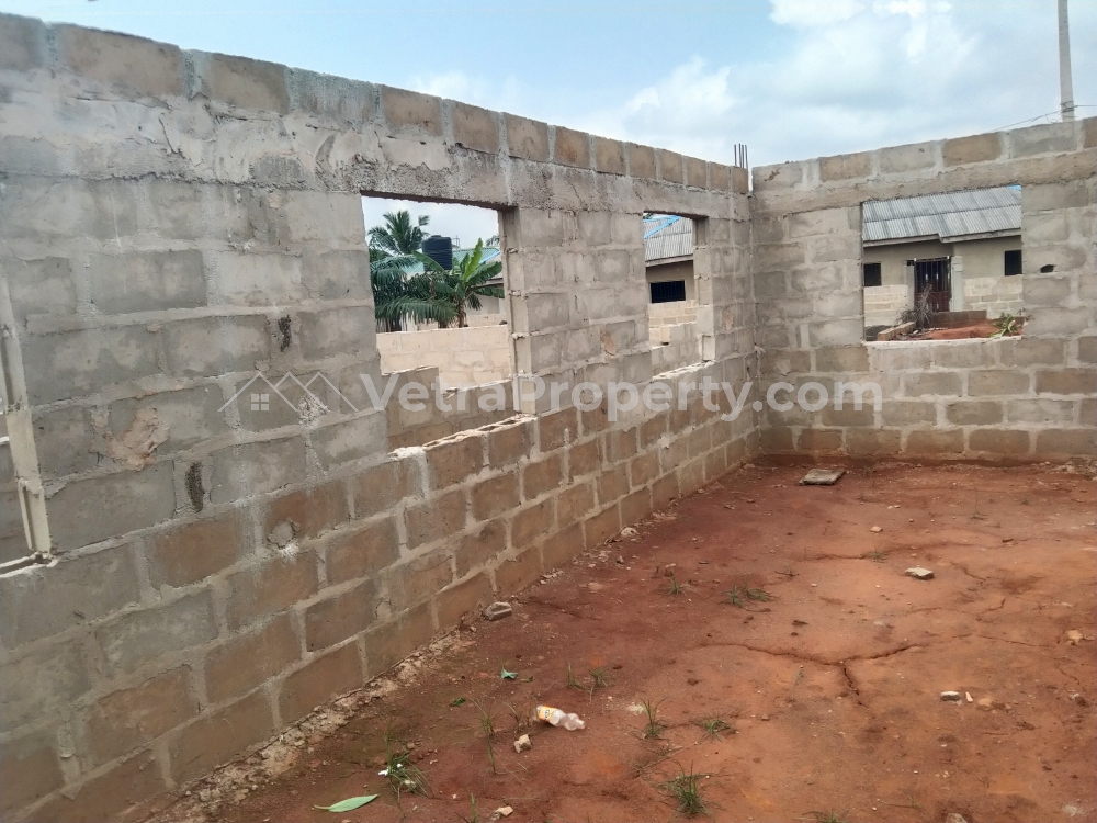  Decent 3 Bedroom Flat Uncompleted Setback On Half Plot At Itele  3 bedroom Detached Bungalow for Sale Ipaja Lagos Vetra  Property