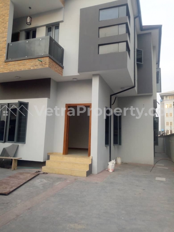  Newly Built Luxury 4 Bedroom Detached Duplex Plus 2 Rooms Bq With Air Conditioning , Fully Fitted Kitchen  4 bedroom Detached Duplex for Rent Lekki Lagos Vetra  Property