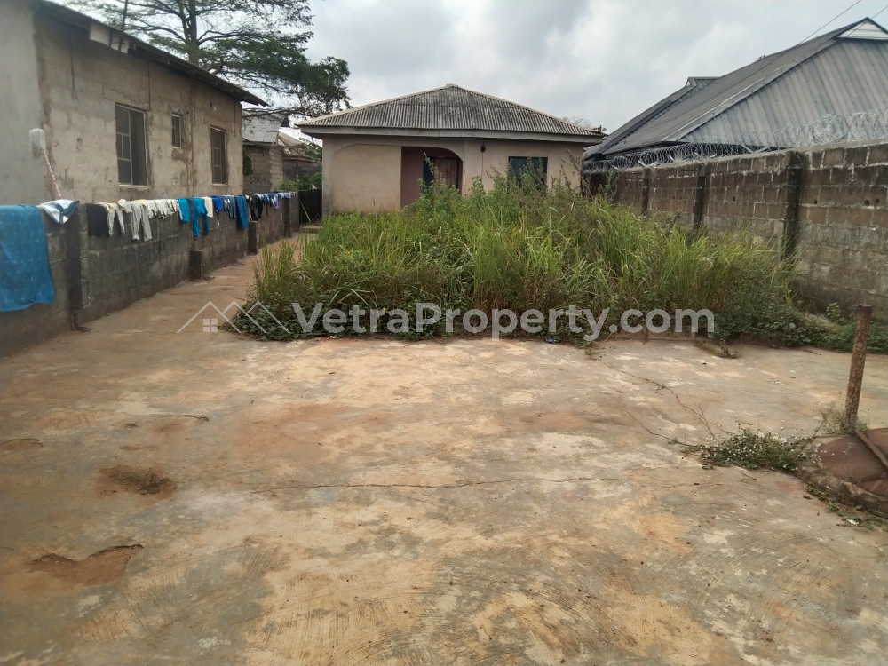  2 Bedroom Flat With Mini Flat Setback With Foundation Of 2 Bedroom Flat On Half Plot At Itele  4 bedroom Detached Bungalow for Sale Ipaja Lagos Vetra  Property