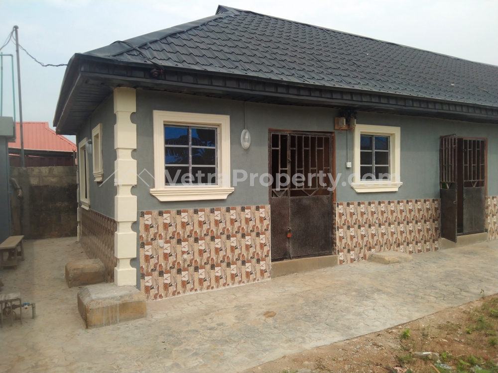  Clean Newly Built Mini Flat All Tiles Floor Fenced Gate At Itele  Mini Flat for Rent Ipaja Lagos Vetra  Property