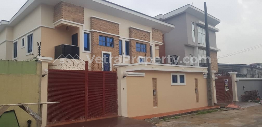 Executive Brand New Luxury 4 Bedroom Semi Detached Duplex Plus A Room Bq With Excellent Facilities For Sale  4 bedroom Detached Duplex for Sale Ikeja Lagos Vetra  Property