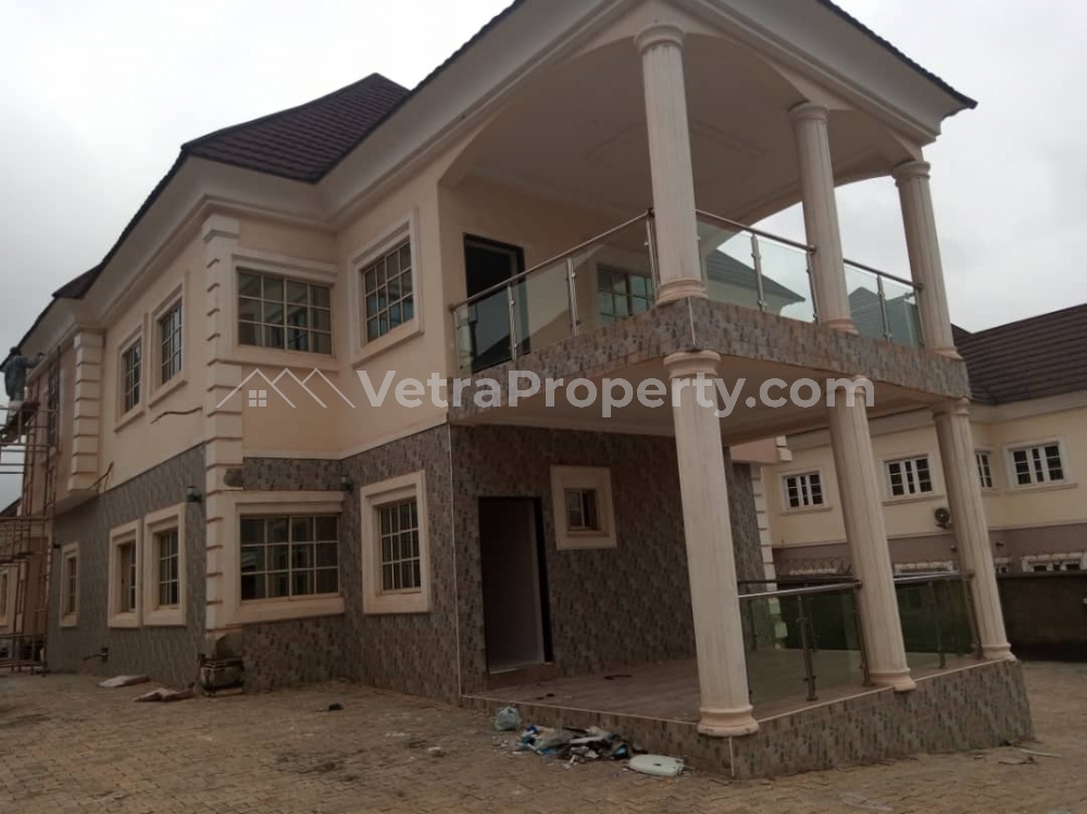  5 Bedroom Fully Finished And Fully Serviced Detached Duplex + Bq  5 bedroom Detached Duplex for Rent Life Camp Abuja Vetra  Property