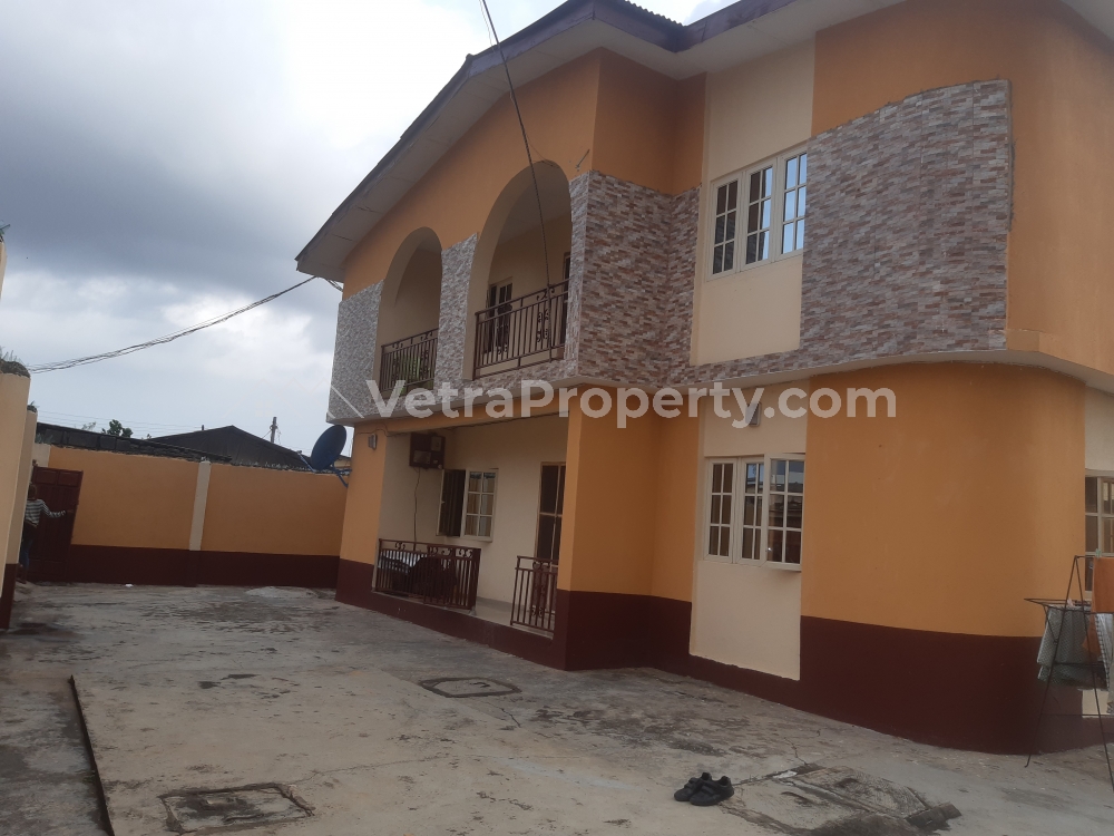  Neat 3 Bedroom Flat All Tiles At Baruwa Ipaja  3 bedroom Flat for Rent Ipaja Lagos Vetra  Property